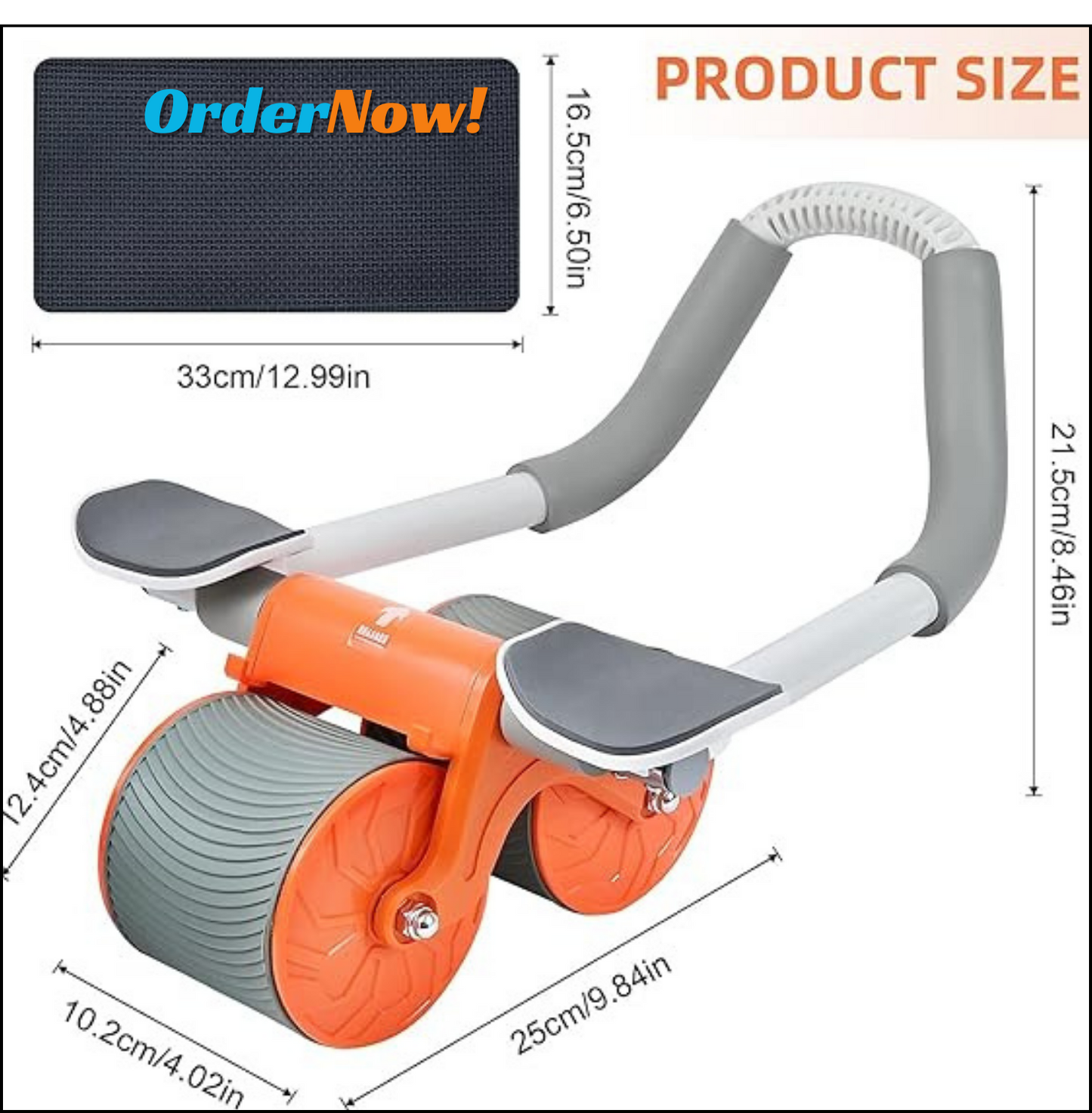 Abdonminal Exercise Machine- Elbow Rebound Supportive Excercise Machine